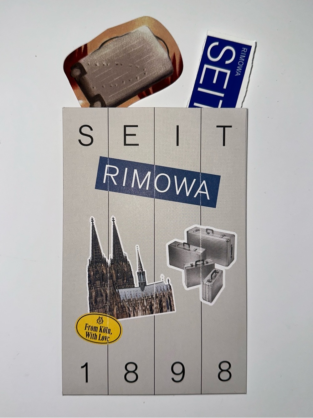 RIMOWA 125th anniversary Sticker Set